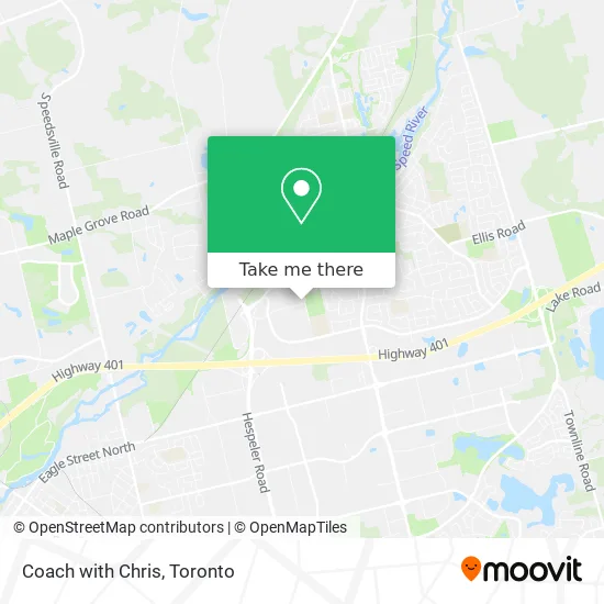 Coach with Chris map