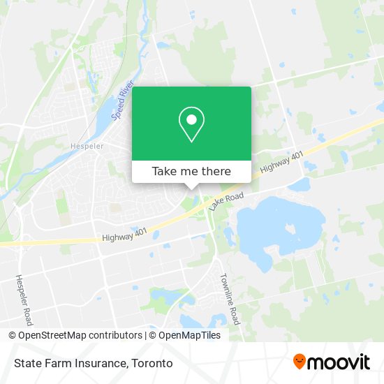 State Farm Insurance map