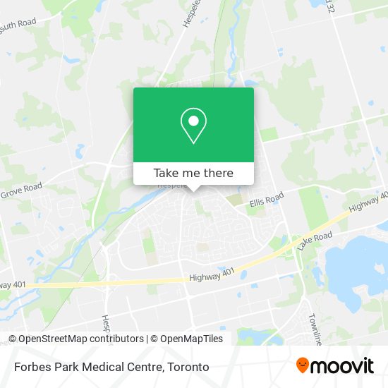 Forbes Park Medical Centre map