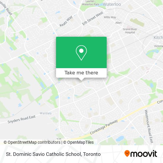 St. Dominic Savio Catholic School map