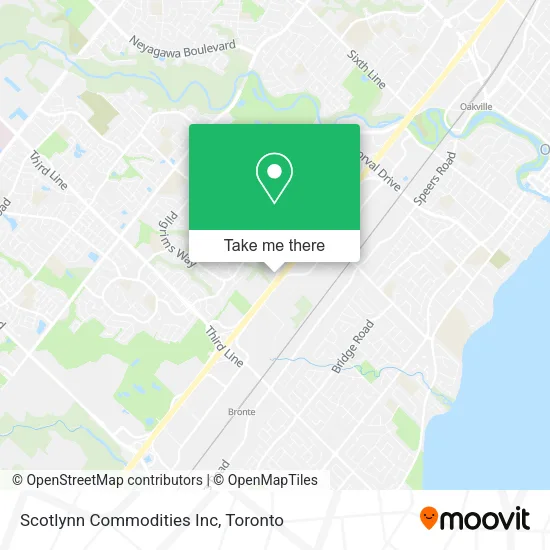 Scotlynn Commodities Inc map