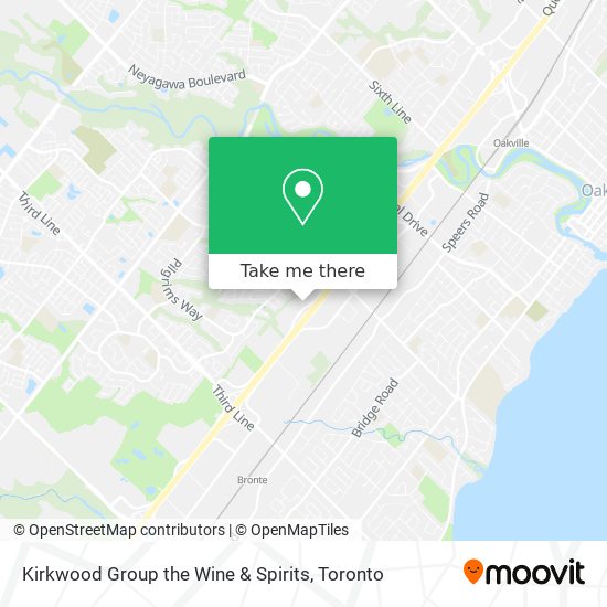 Kirkwood Group the Wine & Spirits map