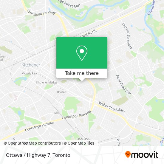 Ottawa / Highway 7 map