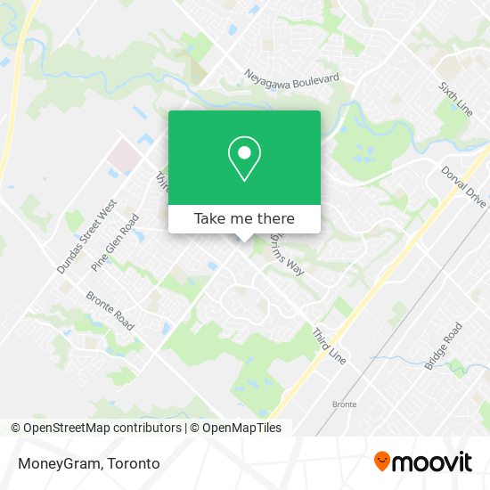 MoneyGram map