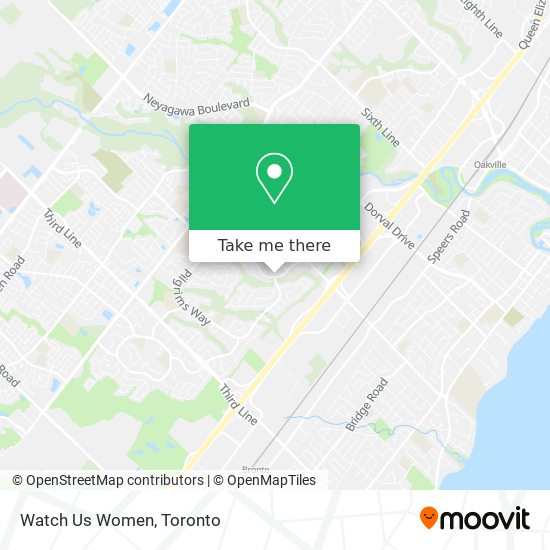 Watch Us Women map