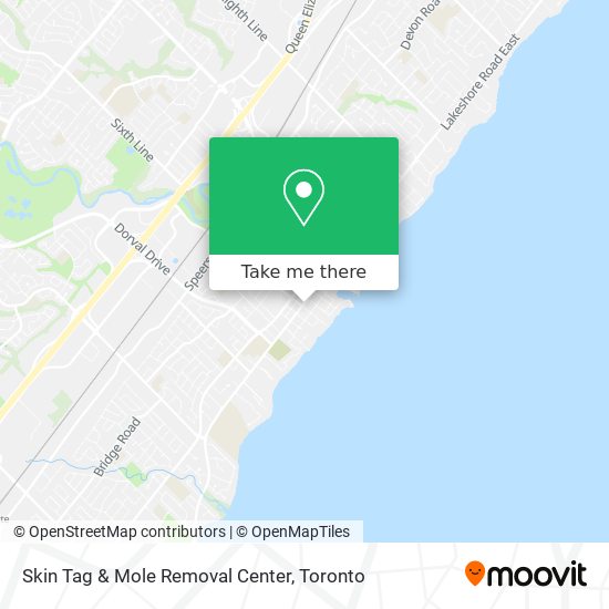 Skin Tag & Mole Removal Center map