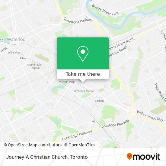 Journey-A Christian Church map