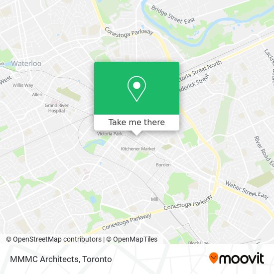 MMMC Architects map