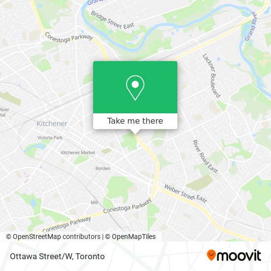 Ottawa Street/W map