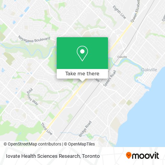 Iovate Health Sciences Research map