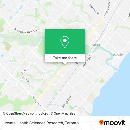 Iovate Health Sciences Research map