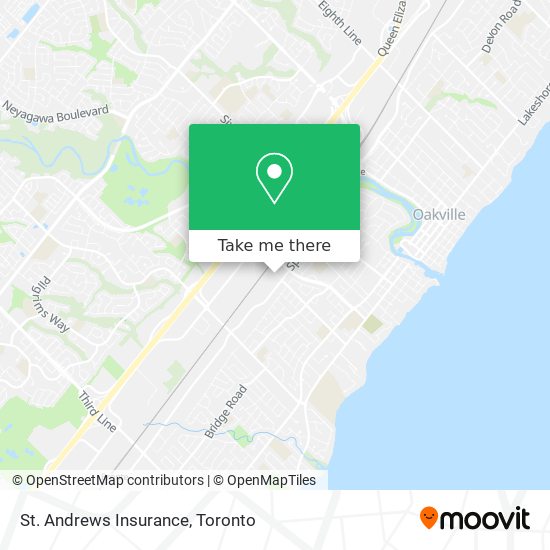 St. Andrews Insurance map