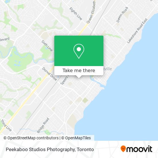 Peekaboo Studios Photography map