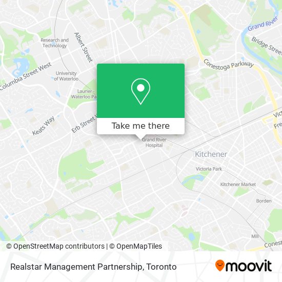 Realstar Management Partnership map