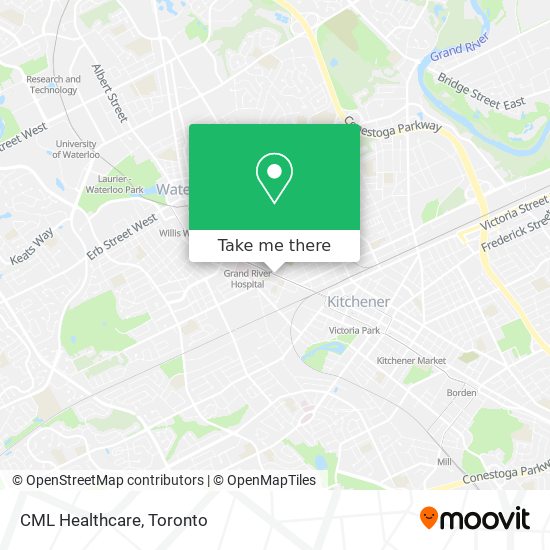 CML Healthcare map