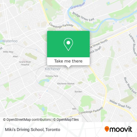 Miki's Driving School map