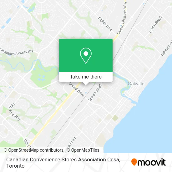 Canadian Convenience Stores Association Ccsa map