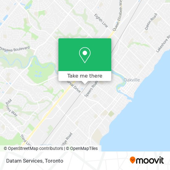 Datam Services map