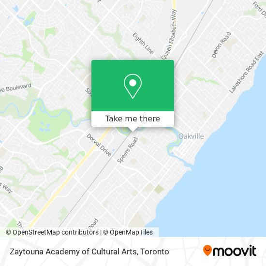 Zaytouna Academy of Cultural Arts map