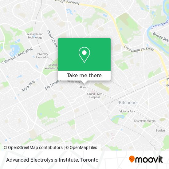 Advanced Electrolysis Institute map