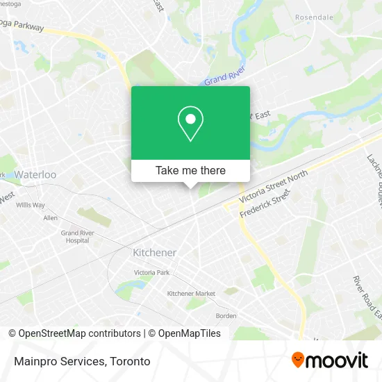 Mainpro Services map