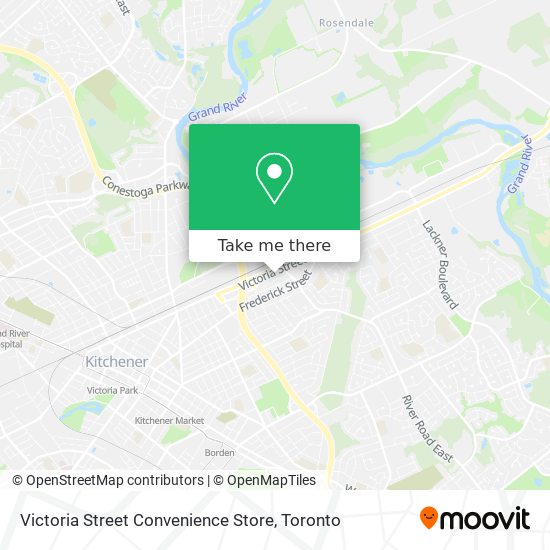 Victoria Street Convenience Store plan
