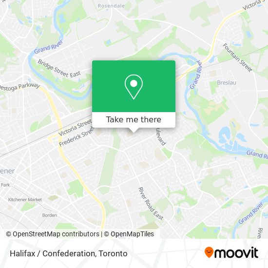 Halifax / Confederation map