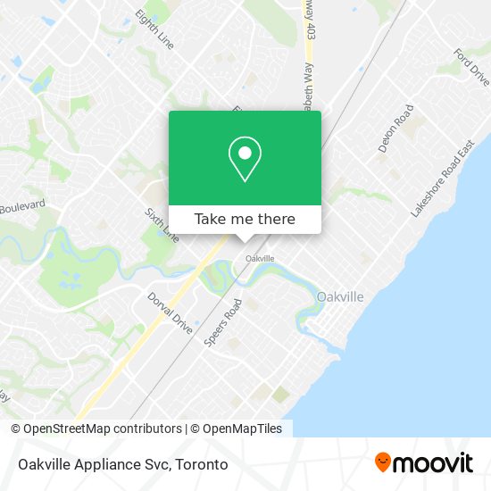 Oakville Appliance Svc plan