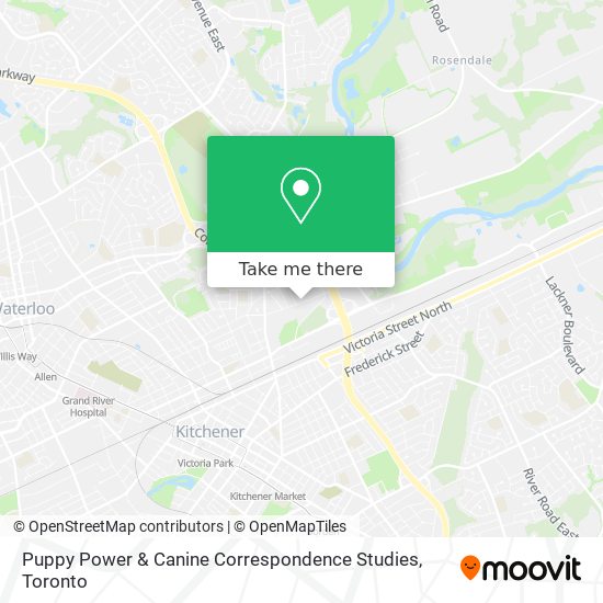 Puppy Power & Canine Correspondence Studies map