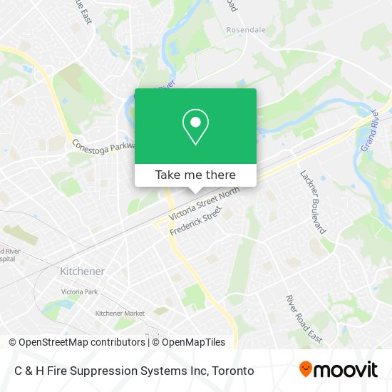 C & H Fire Suppression Systems Inc map