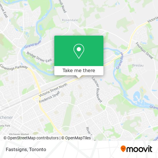 Fastsigns map