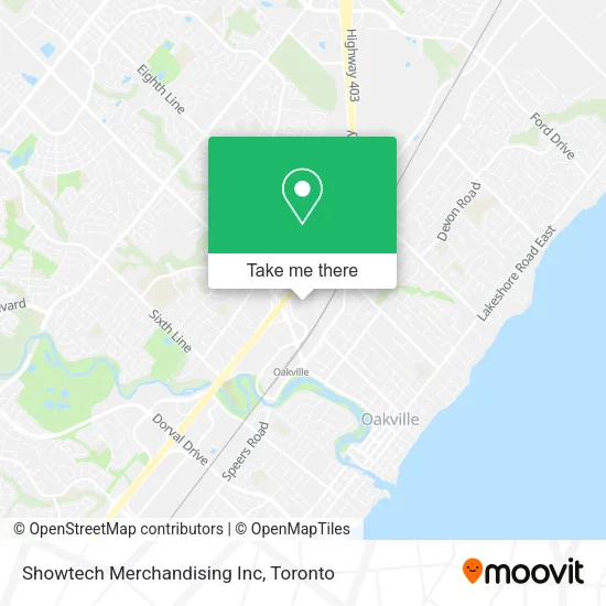 Showtech Merchandising Inc map