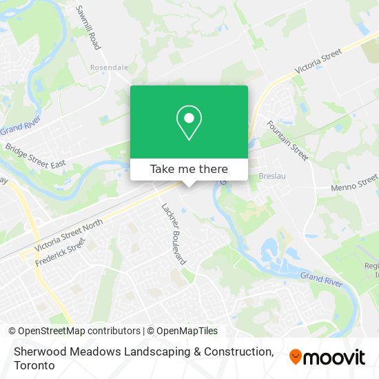 Sherwood Meadows Landscaping & Construction map