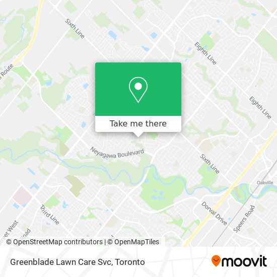 Greenblade Lawn Care Svc map