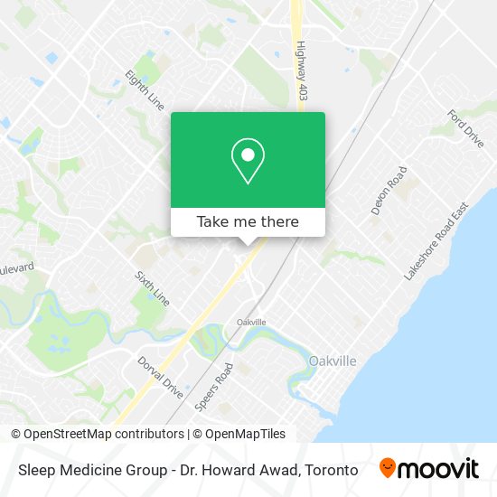 Sleep Medicine Group - Dr. Howard Awad map