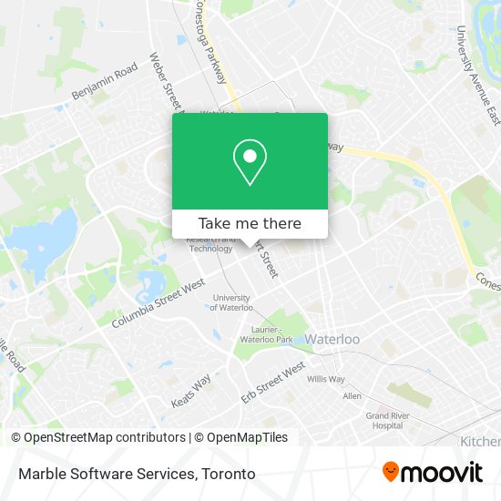 Marble Software Services map