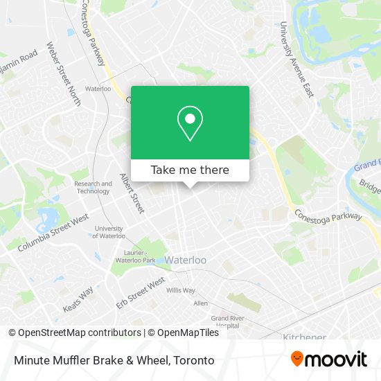 Minute Muffler Brake & Wheel map