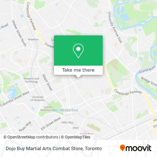 Dojo Buy Martial Arts Combat Store map