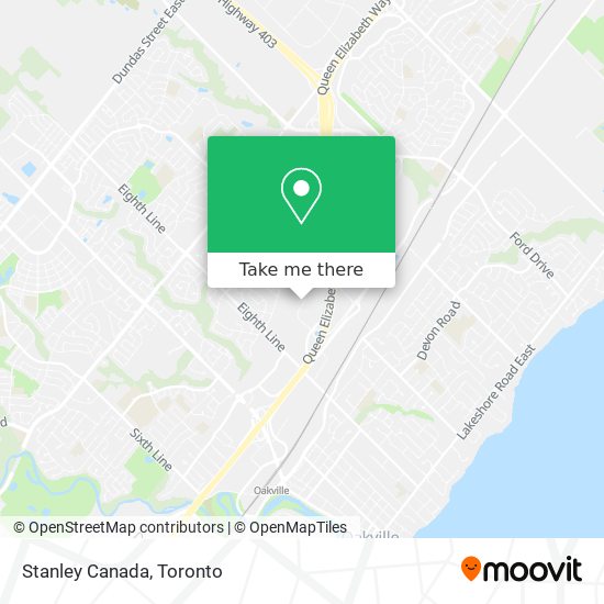 Stanley Canada map