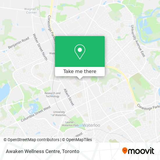 Awaken Wellness Centre map