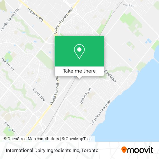 International Dairy Ingredients Inc map