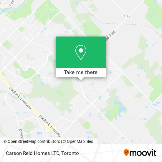 Carson Reid Homes LTD map