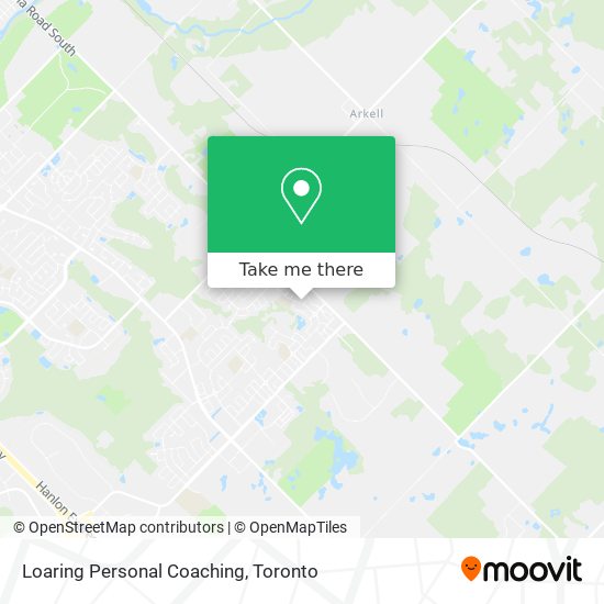 Loaring Personal Coaching map