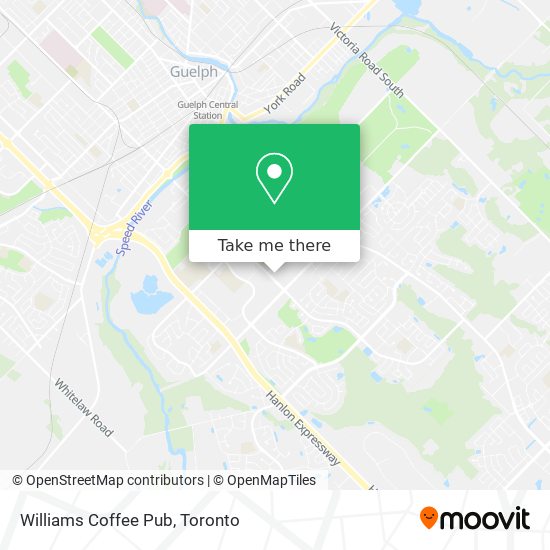 Williams Coffee Pub map