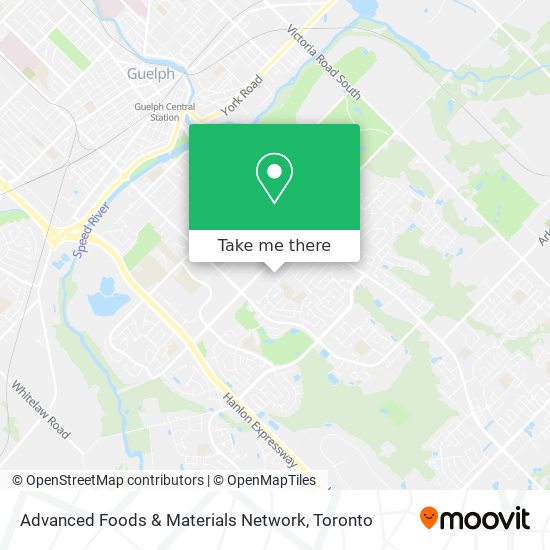 Advanced Foods & Materials Network map