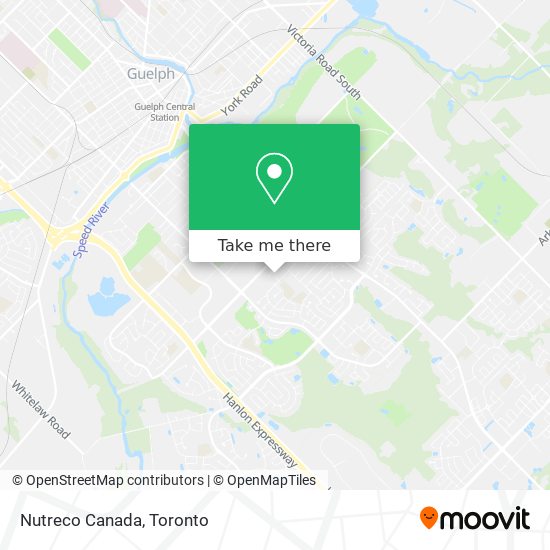 Nutreco Canada map