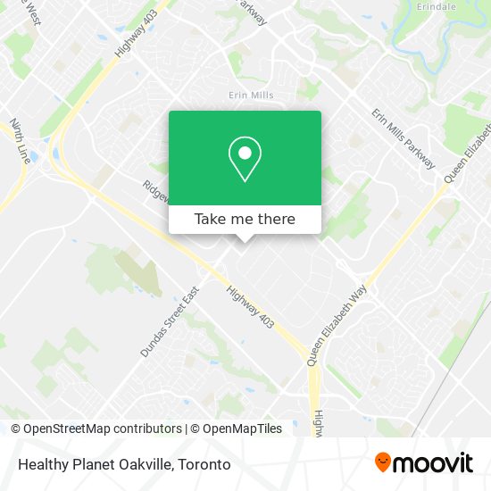 Healthy Planet Oakville plan