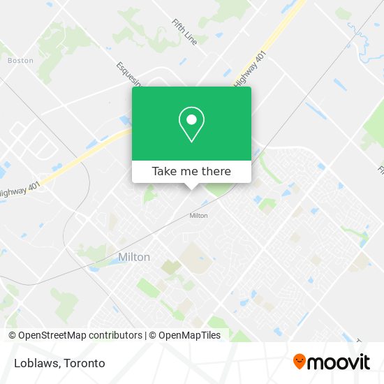 Loblaws map