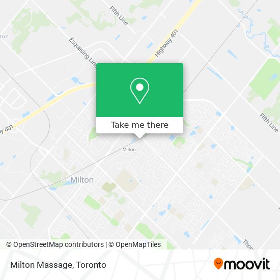 Milton Massage plan