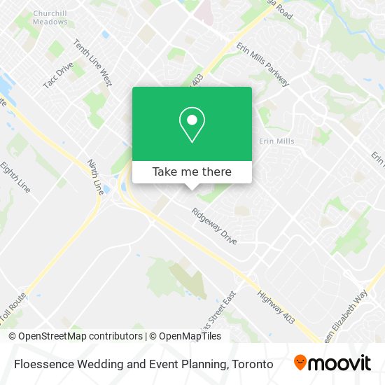 Floessence Wedding and Event Planning map